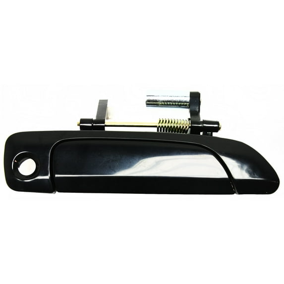 Replacement REPHO462105 Exterior Door Handle Compatible with 2001-2005 Honda Civic Front, Right Passenger Smooth Black