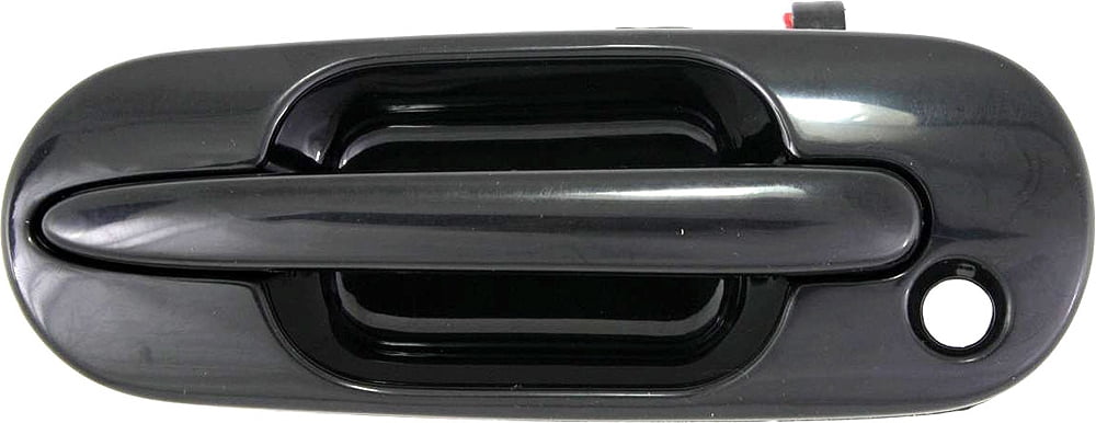 Replacement REPHO462126 Exterior Door Handle Compatible with 1997-2001 Honda CR-V Front, Left Driver Smooth Black