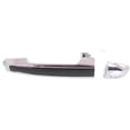 thumbnail image 1 of Replacement REPHY462114C Exterior Door Handle Compatible with 2006-2010 Hyundai Sonata Front, Left Driver Chrome Lever with Primed Bezel, 1 of 3