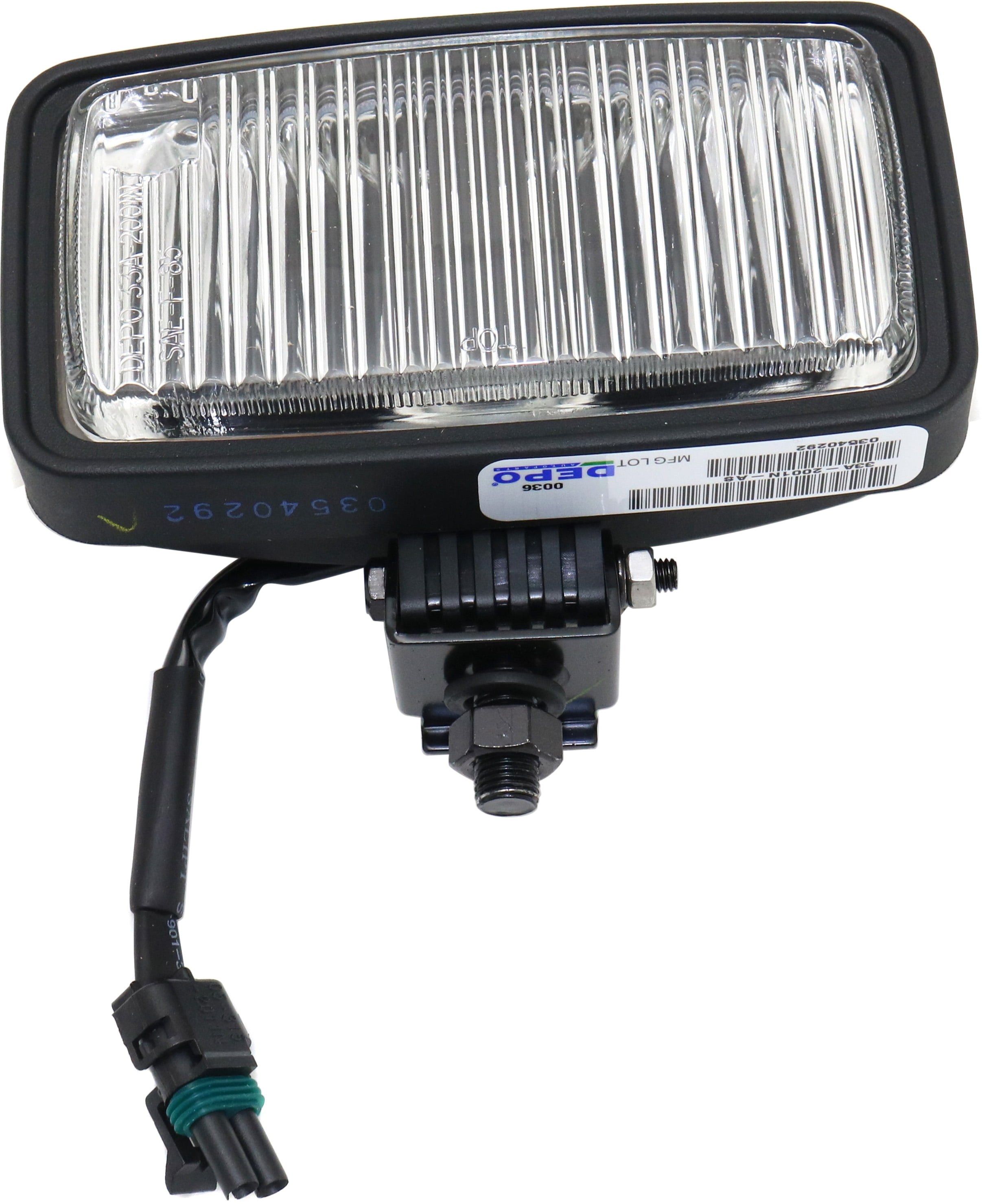 Replacement REPI107902-HD Fog Light Compatible with 1998-1999 International 9100 SBA 2000-2003 9100i Front, Left Driver or Right Passenger With bulb(s)