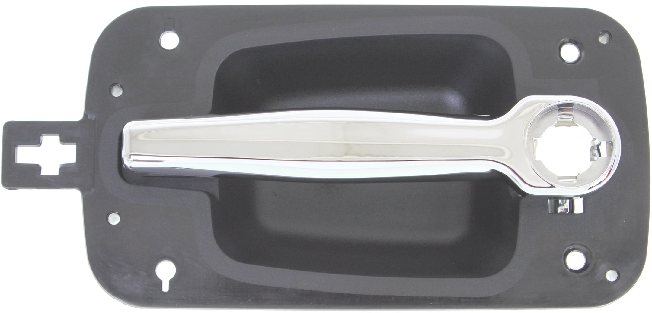 Replacement Repi462157k Exterior Door Handle Front, Right Passenger Black bezel For 2008-2012 International Trucks