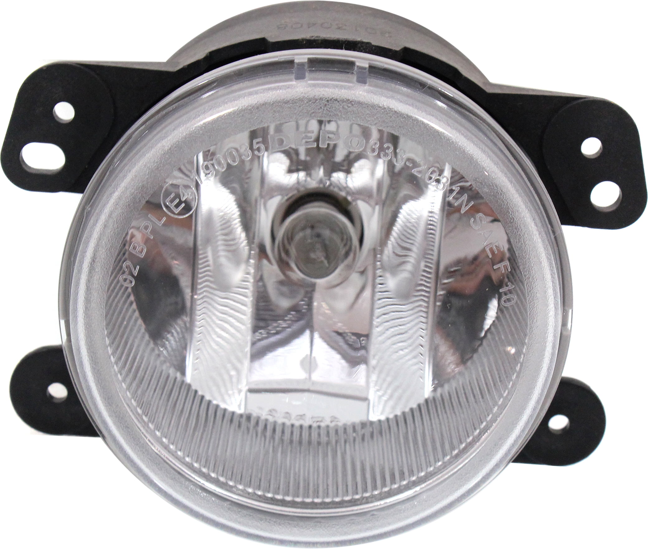 Replacement REPJ107904Q Fog Light Compatible with 2011-2013 Jeep Grand Cherokee 2010-2020 Dodge Journey Front, Left Driver or Right Passenger With bulb(s) CAPA Certified
