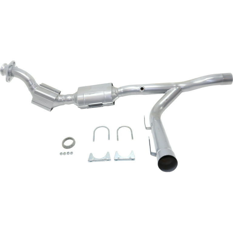 X type catalytic outlet converter