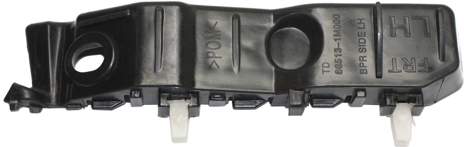 Replacement REPK013122 Bumper Bracket Compatible For 2010-2013 Kia Forte Front, Left Driver