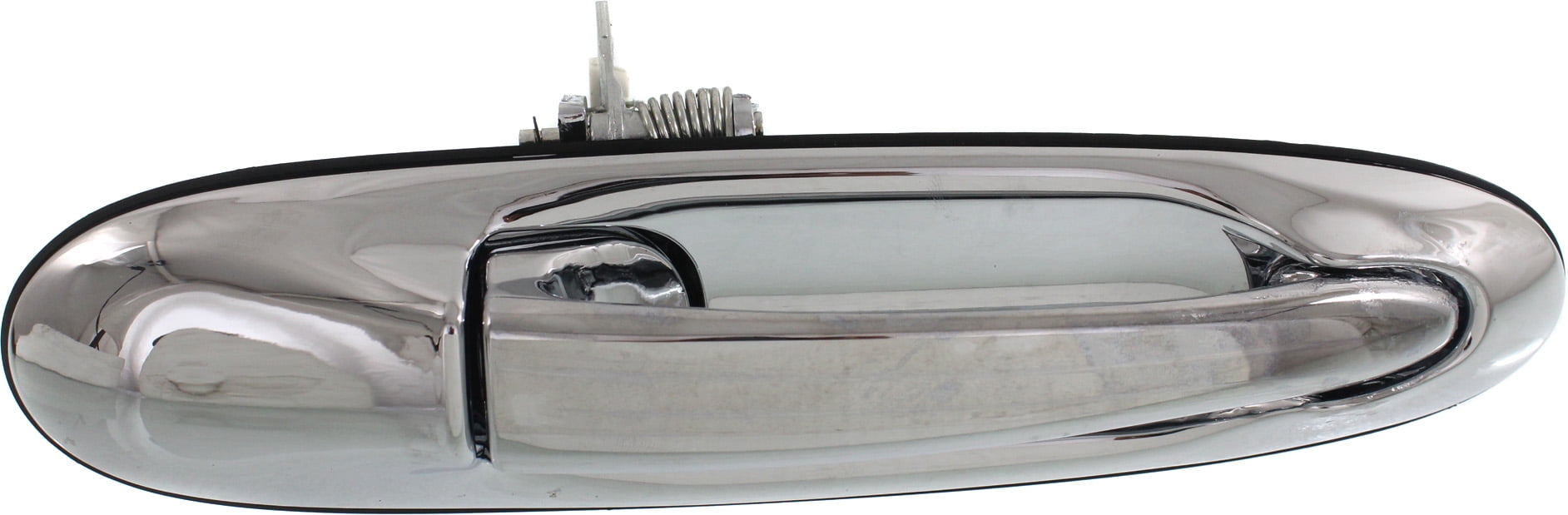 Replacement REPL491309C Exterior Door Handle Compatible with 1998-2002 Lincoln Town Car Rear, Right Passenger Chrome