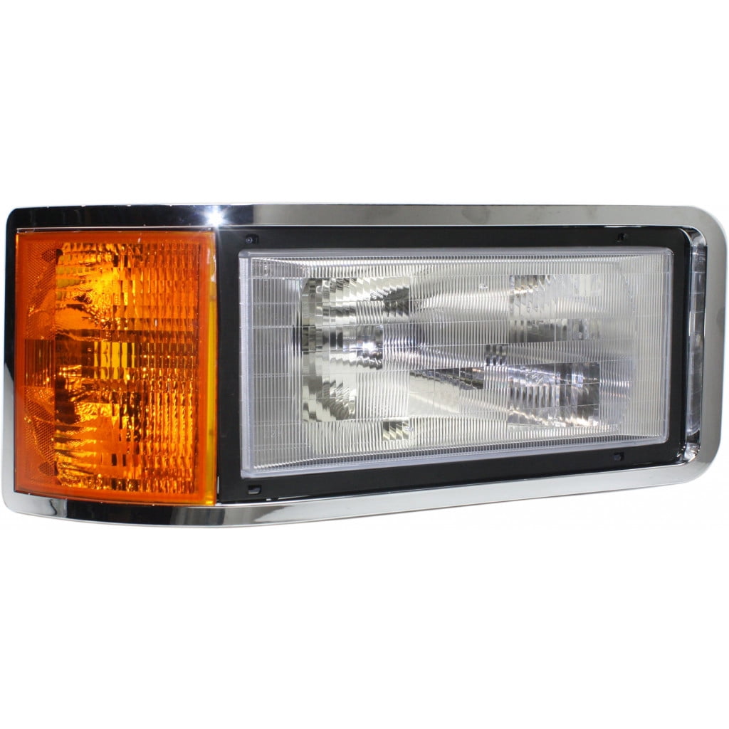 Replacement REPM100321-HD Headlight Compatible With 1990-2003 Mack CH Right Passenger Halogen With bulb(s)