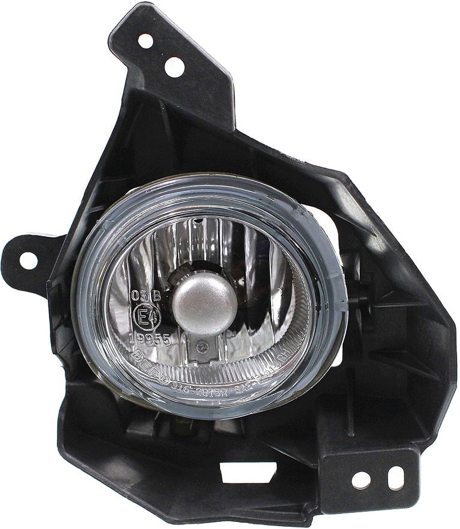 Replacement REPM107567 Fog Light Compatible with 2011-2014 Mazda 2 Front, Right Passenger With bulb(s)