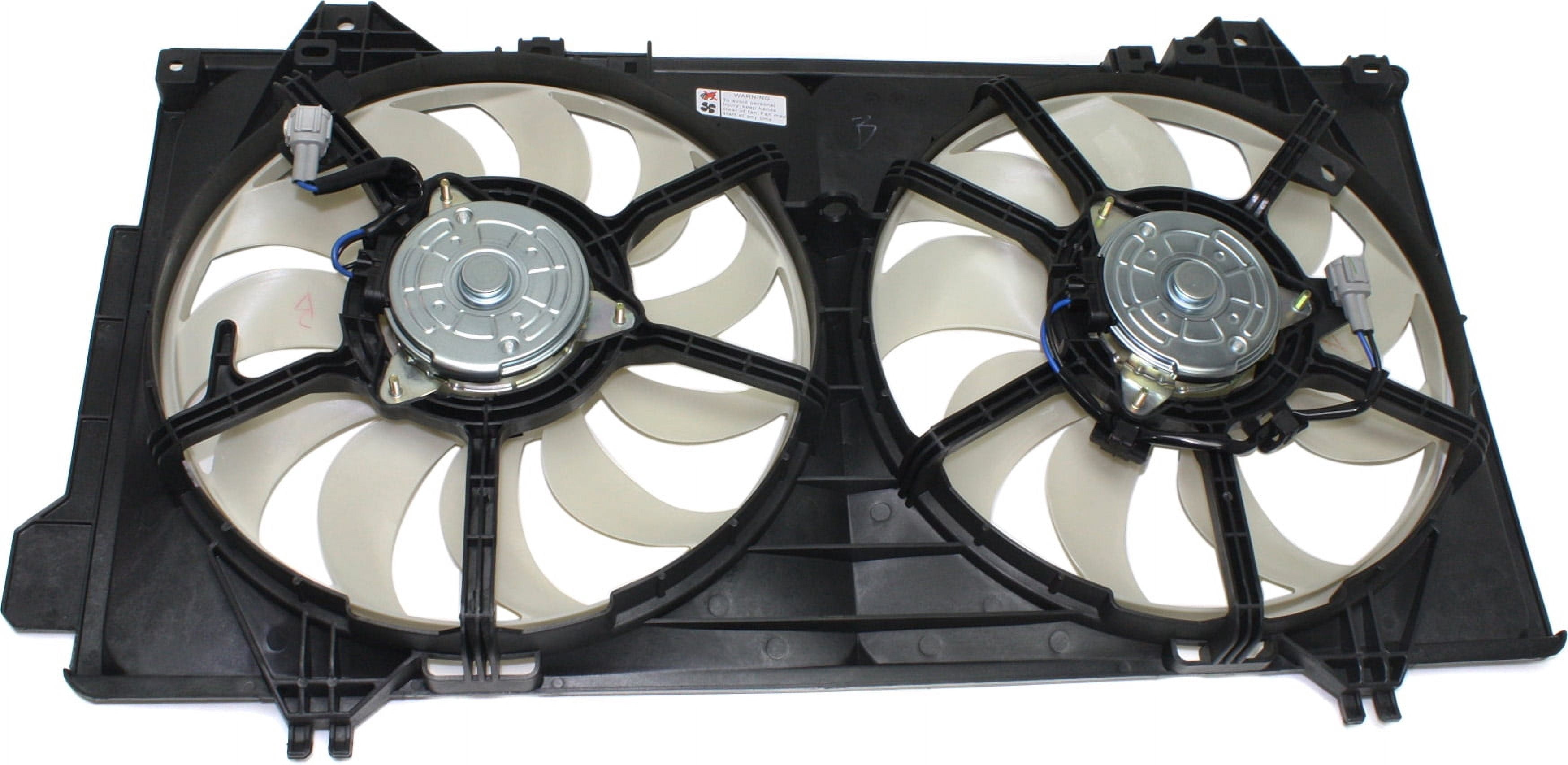 Replacement REPM160946 Cooling Fan Assembly Compatible with 2014-2020 Mazda 6 Radiator
