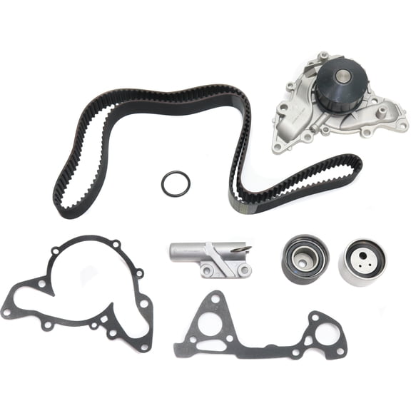 Replacement REPM319811 Timing Belt Kit Compatible with 2004-2009 Mitsubishi Galant 2006-2012 Eclipse 6Cyl 3.8L Water Pump Included