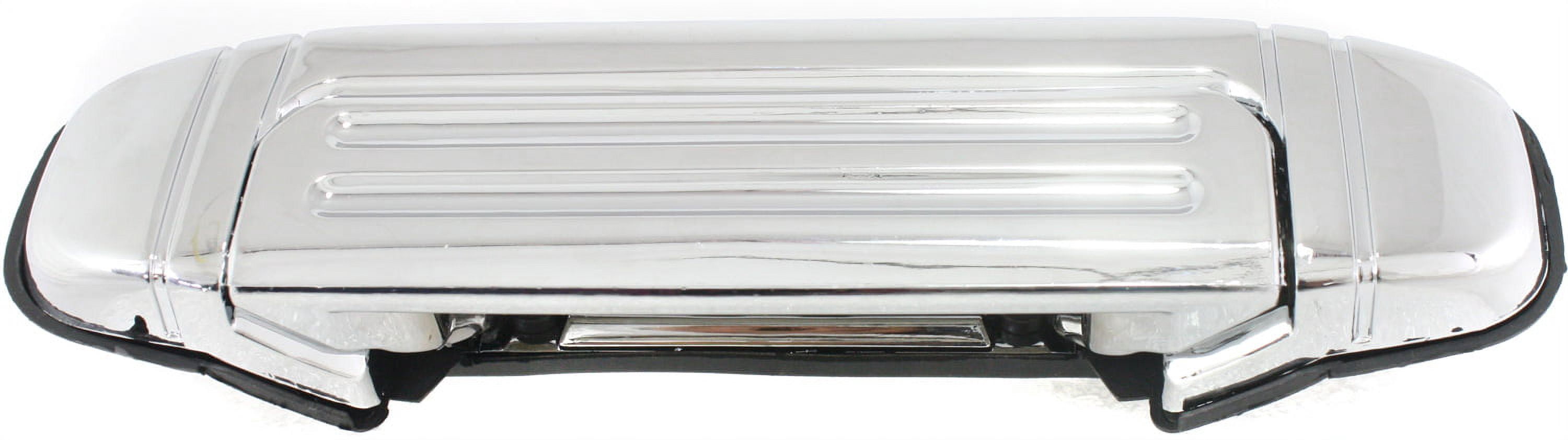Replacement REPM491340C Exterior Door Handle Compatible with 1992-1997 Mitsubishi Montero Rear, Left Driver Chrome