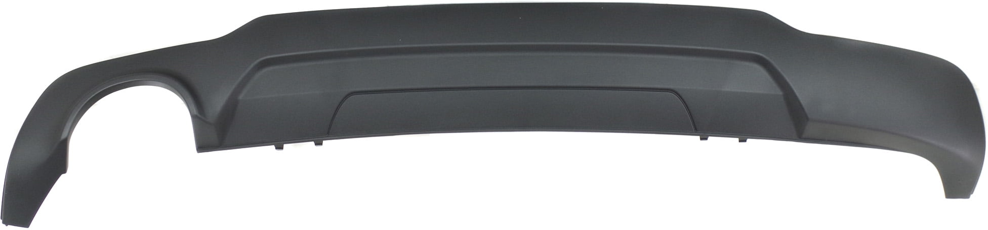 Replacement REPM764302Q Valance Compatible with 2012-2015 Mercedes Benz C250 Rear Lower Panel Textured CAPA Certified