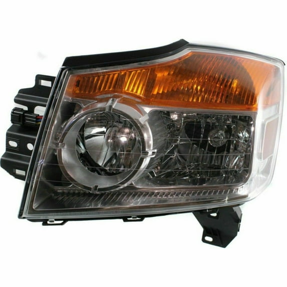 Replacement REPN100110Q Headlight Compatible With 2008-2015 Nissan Armada Left Driver Halogen With bulb(s) CAPA Certified