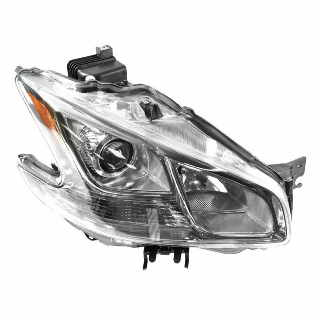 Replacement REPN100119 Headlight Compatible With 2009-2014 Nissan Maxima Right Passenger HID/Xenon With bulb(s)