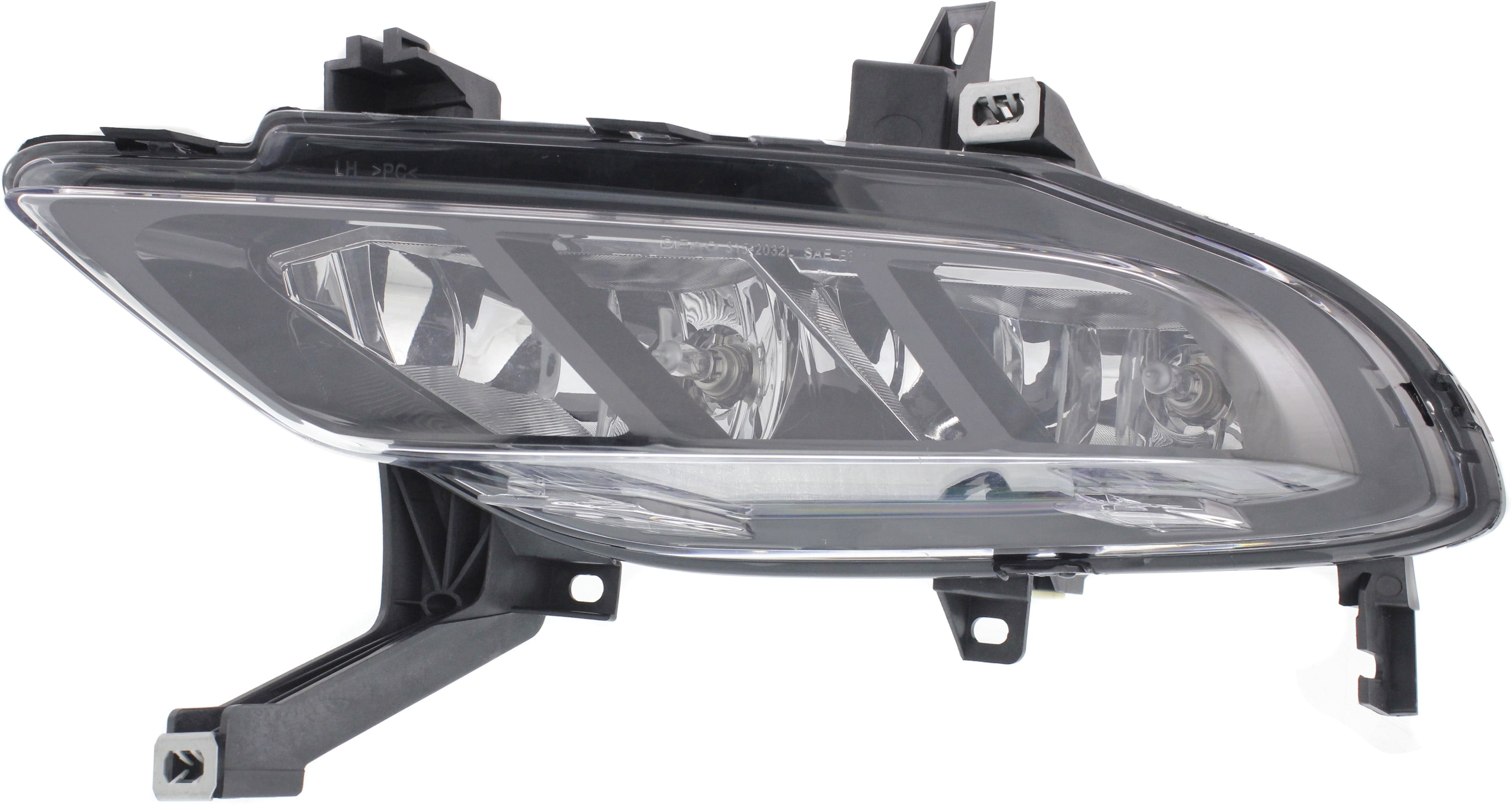 Replacement REPN107516Q Fog Light Compatible with 2016-2018 Nissan Maxima Front, Left Driver With bulb(s) CAPA Certified