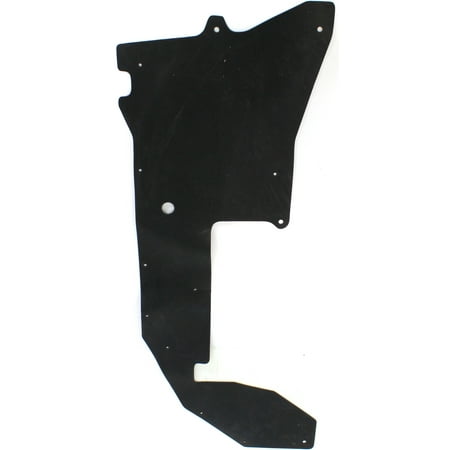 Replacement REPN310121 Engine Splash Shield Compatible with 1998-2004 Nissan Frontier Right Passenger