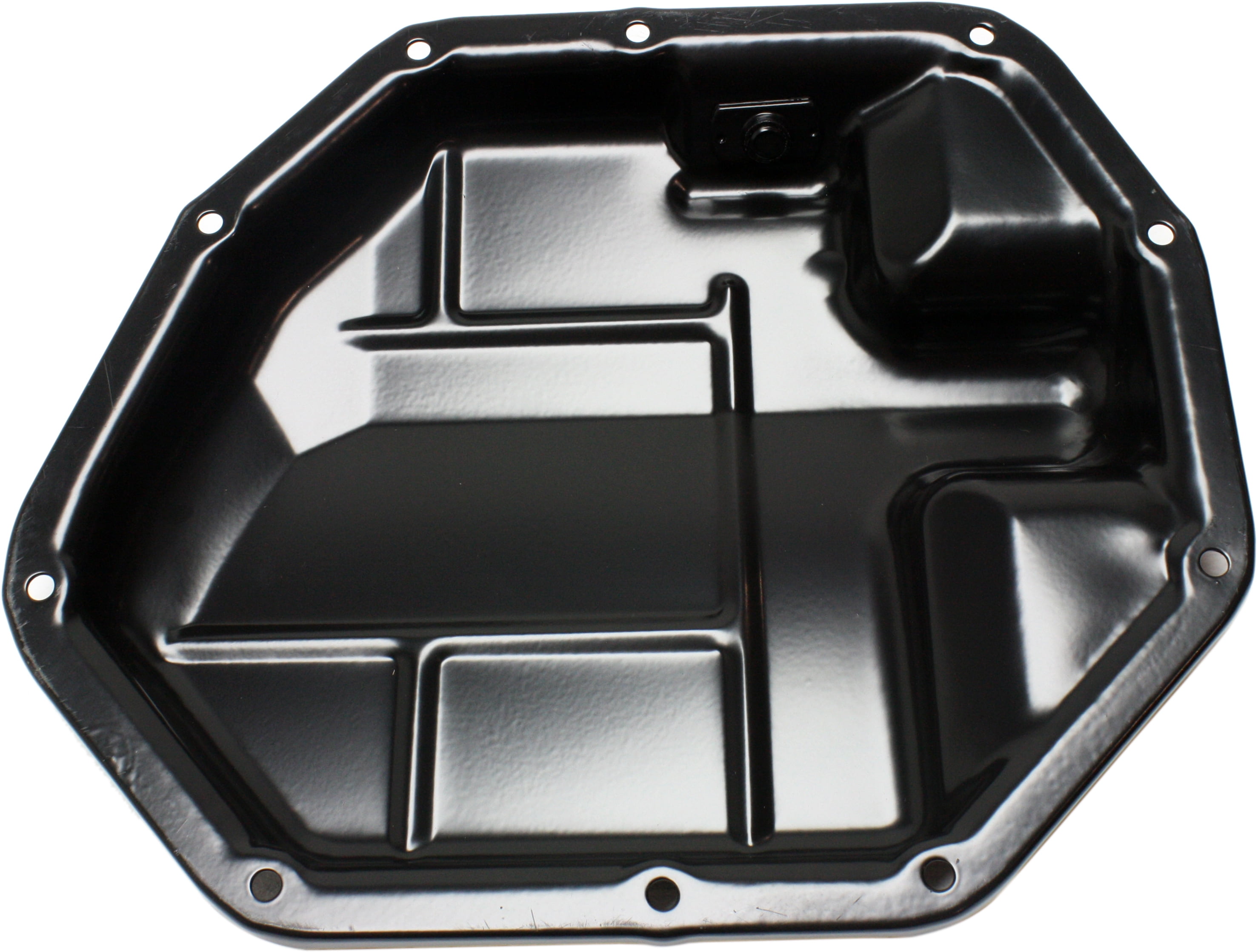Replacement REPN311307 Oil Pan Compatible with 2007-2012 Nissan Versa 2009-2014 Cube 4Cyl 1.8L Steel
