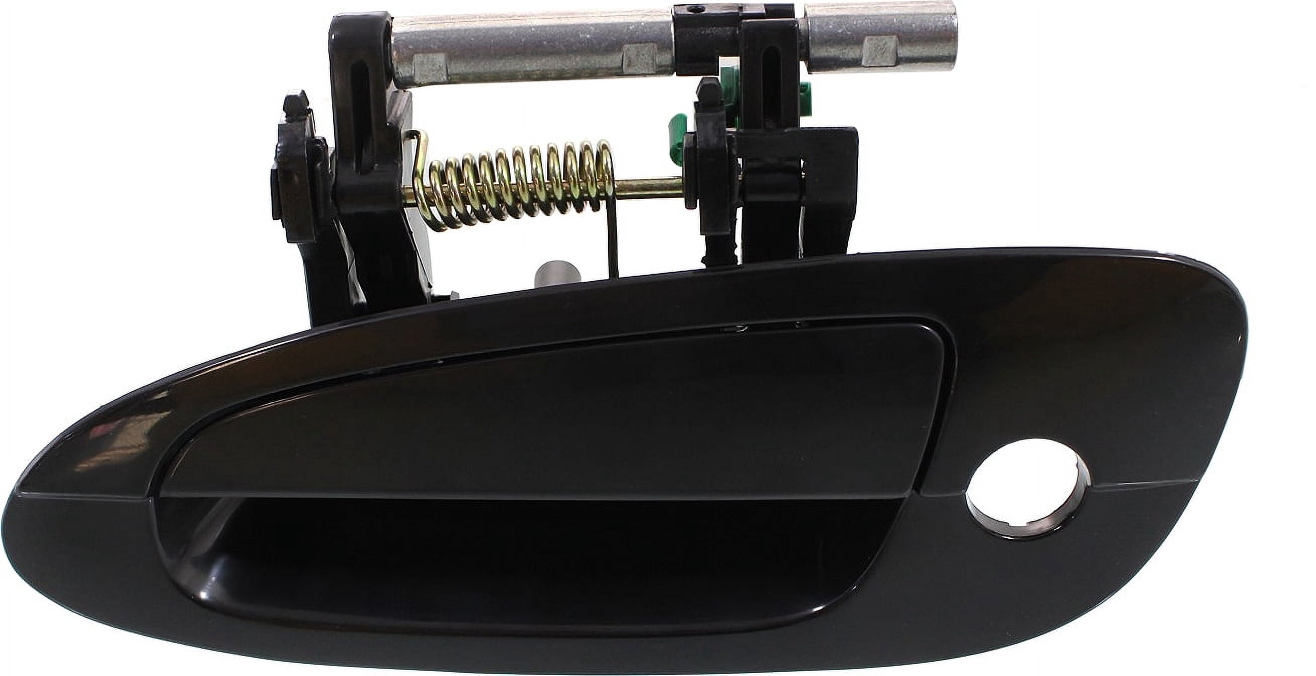 Replacement REPN462102 Exterior Door Handle Compatible with 2002-2006 Nissan Altima Front, Left Driver Smooth Black