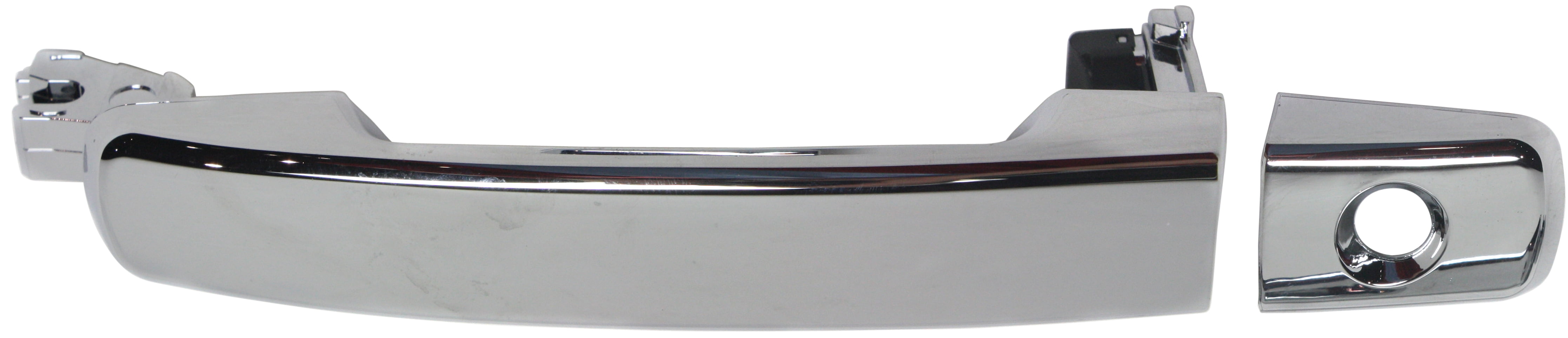 Replacement REPN462120C Exterior Door Handle Compatible with 2004-2008 Nissan Maxima 2005-2015 Frontier Front, Left Driver Chrome