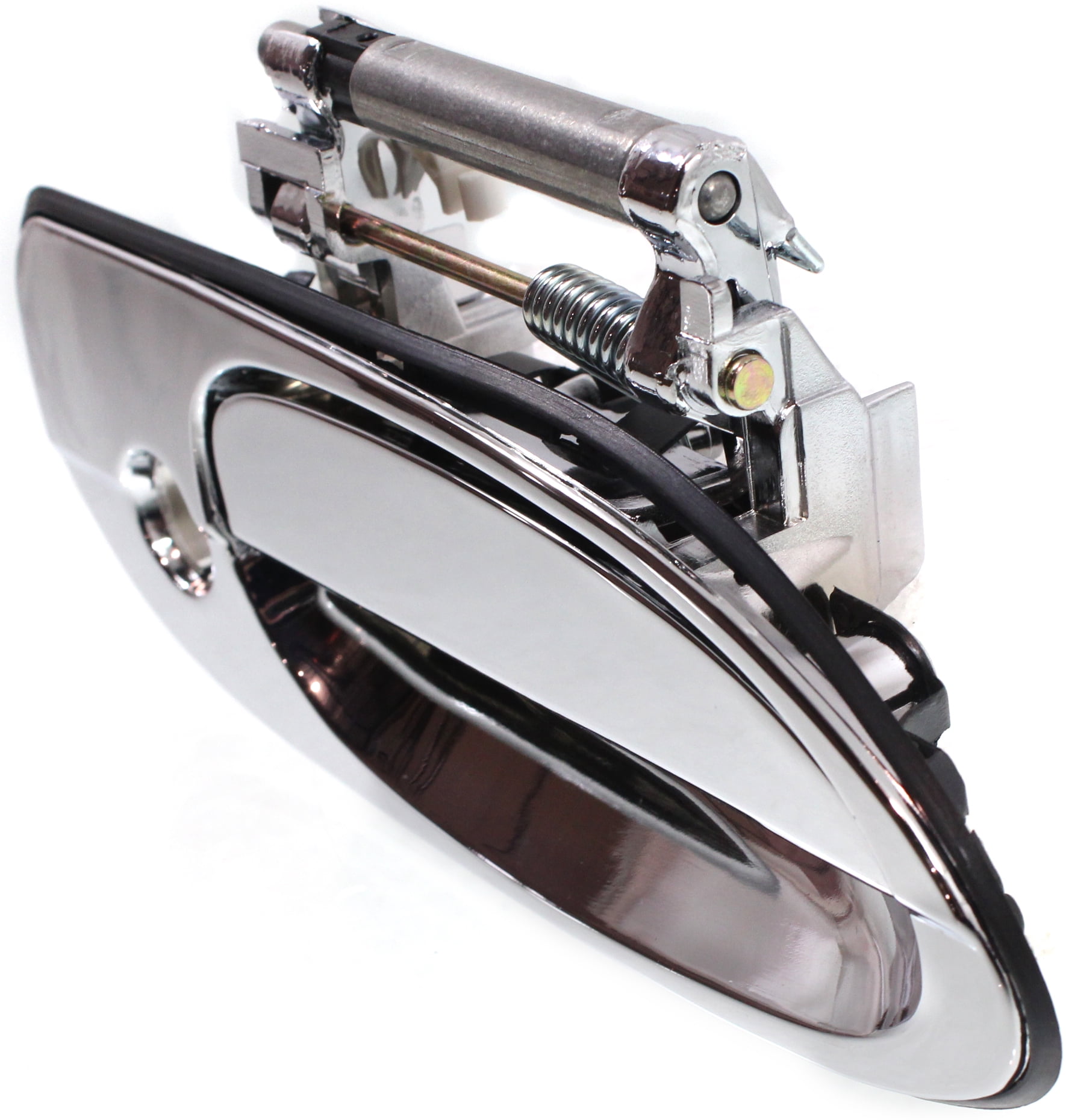 Replacement REPN462123C Exterior Door Handle Compatible with 2000-2003 Nissan Maxima Front, Right Passenger Chrome
