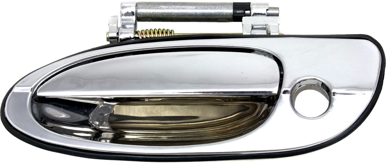 Replacement REPN462124C Exterior Door Handle Compatible with 2000-2003 Nissan Maxima Front, Left Driver Chrome