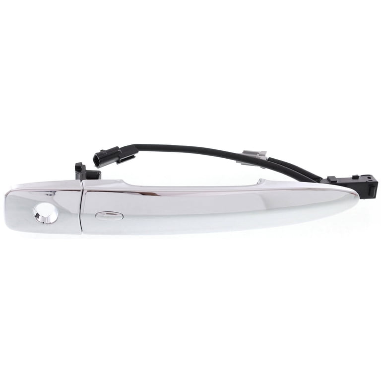Front Left Driver Side Door Handle For 2009-2014 Nissan Murano - Chrome Finish, Direct Replacement