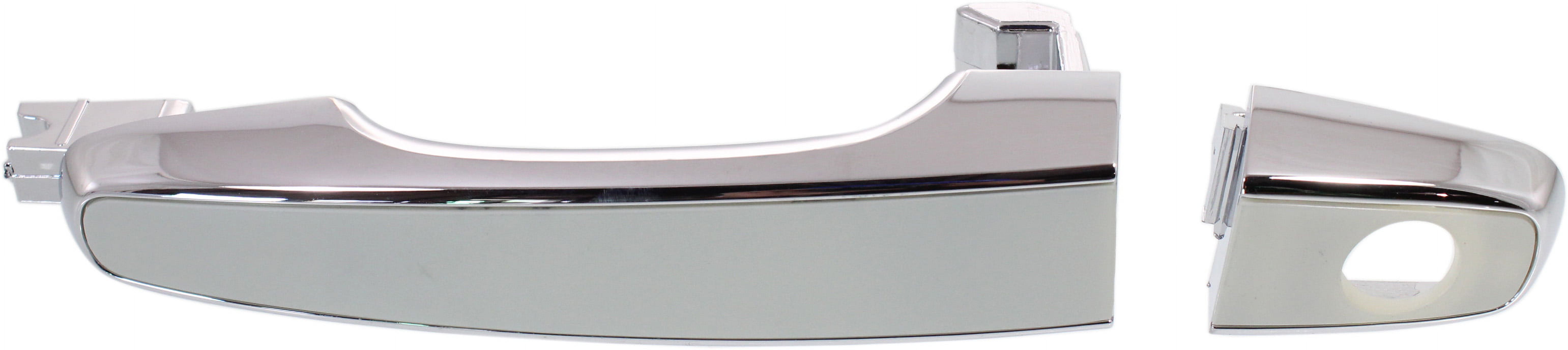 Replacement REPP462120 Exterior Door Handle Compatible with 2011-2013 Chevrolet Caprice 2008-2009 Pontiac G8 Front, Left Driver Chrome