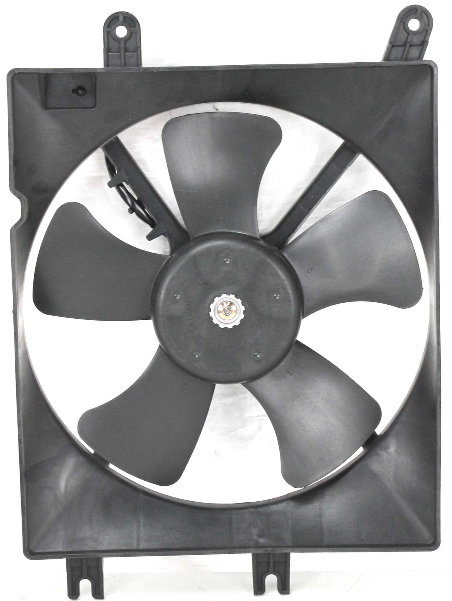 Replacement REPS190901 Cooling Fan Assembly Compatible with 2004-2008 Suzuki Forenza 2005-2008 Reno A/C Condenser