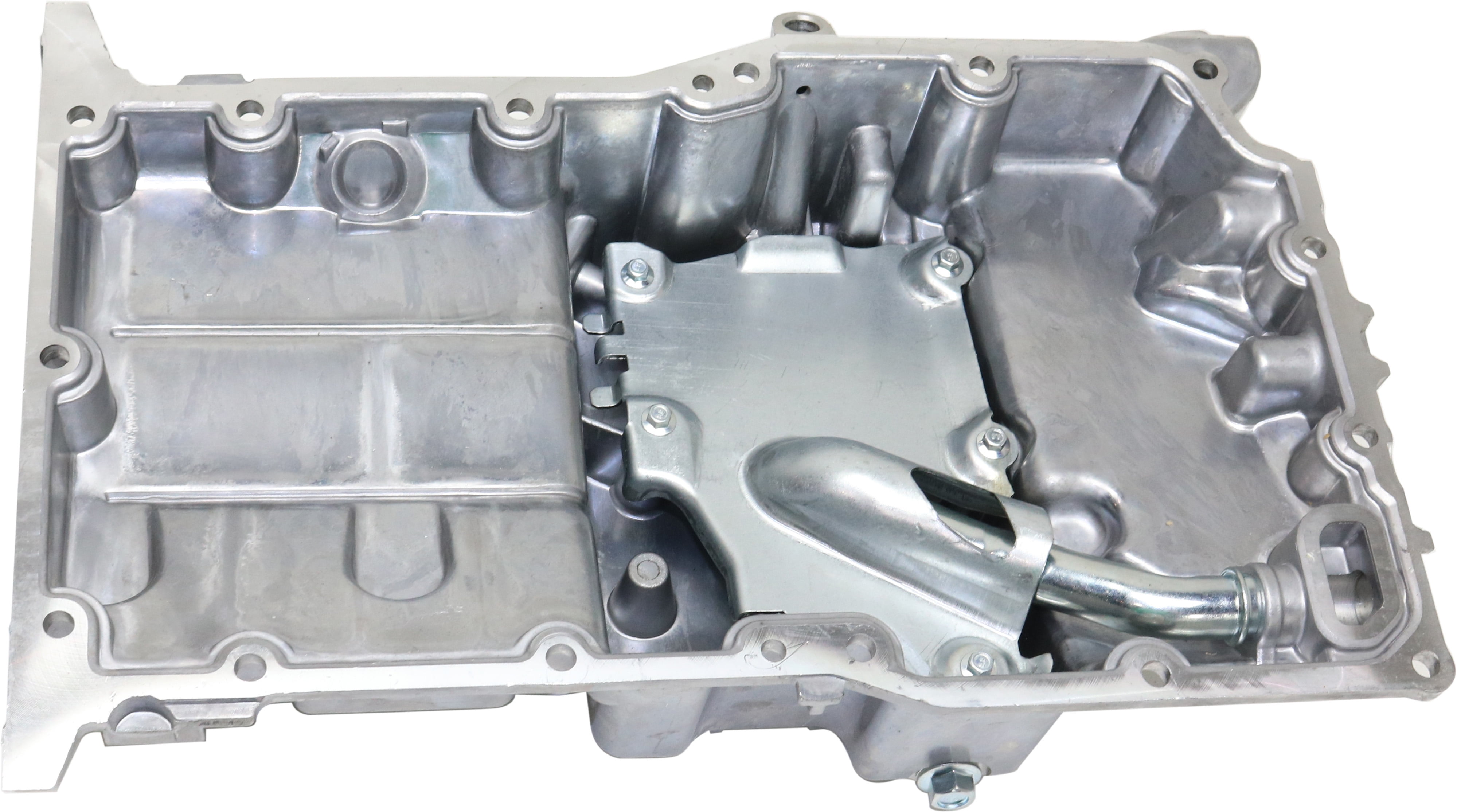 Replacement REPS311306 Oil Pan Compatible with 2004 Chevrolet Malibu 2002-2005 Pontiac Grand Am 4Cyl 2.2L Aluminum