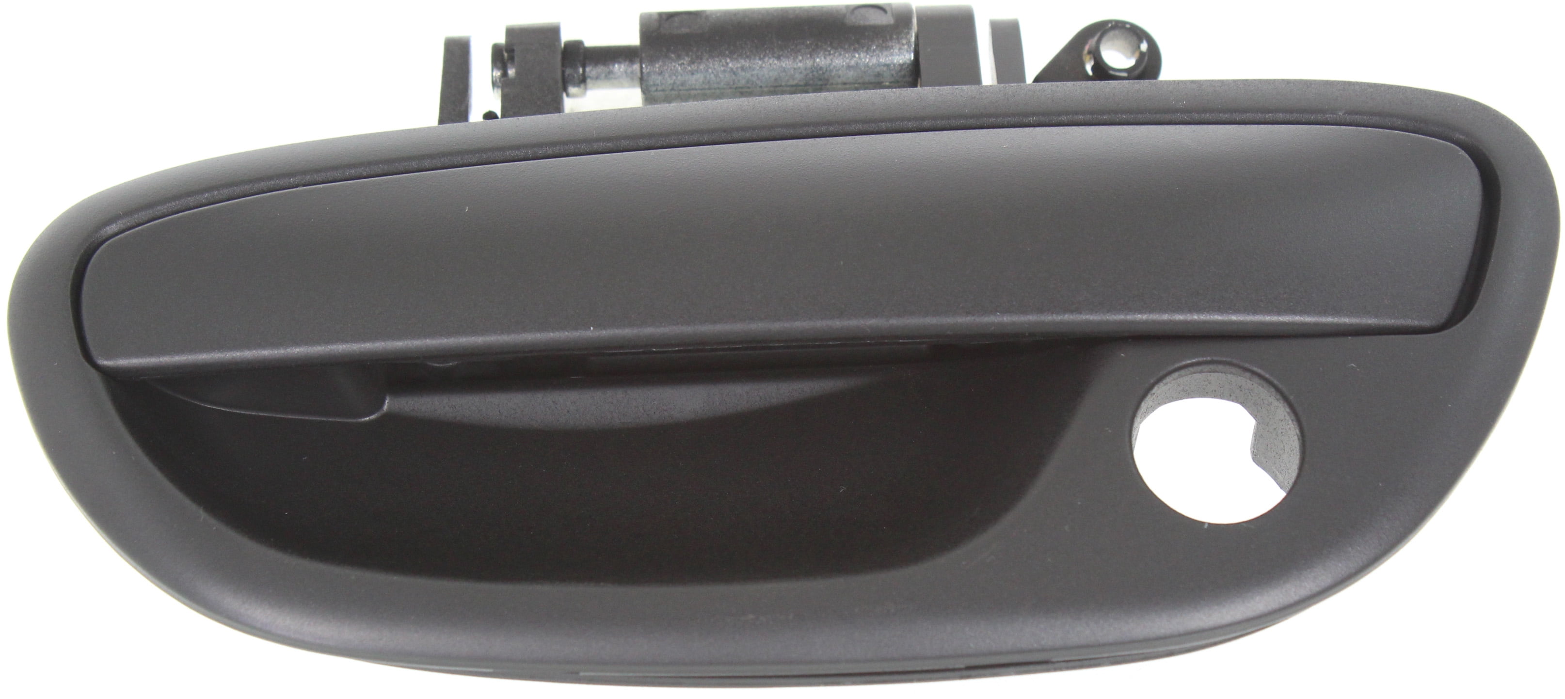 Replacement REPS462182 Exterior Door Handle Compatible with 2005-2009 Subaru Outback Legacy Front, Left Driver Textured Black