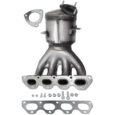 Replacement REPS960301 Catalytic Converter Compatible with 2005-2006 Saab 9-2X 4Cyl 2.5L Center