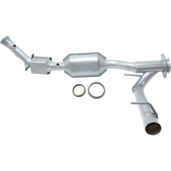 Replacement REPS960315 Catalytic Converter Compatible With 2006-2011 Subaru Impreza Front, 4 Cyl, 2.5L, with 3 Gaskets, 3 Stud Bolts, 9 Nuts