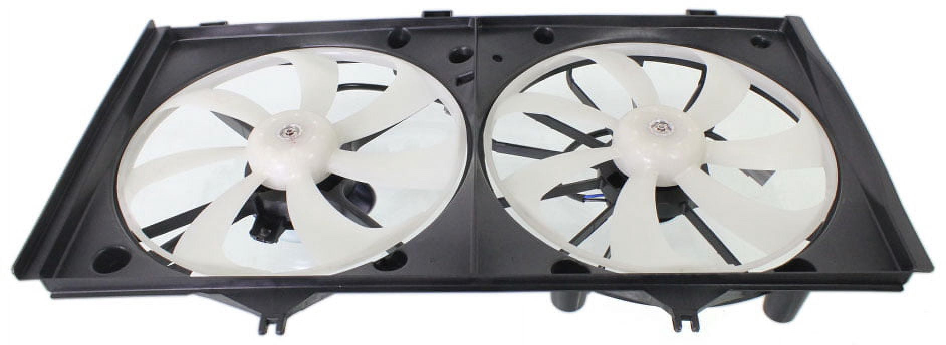 Replacement REPT160916 Cooling Fan Assembly Compatible with 2007-2010 Toyota Camry Radiator