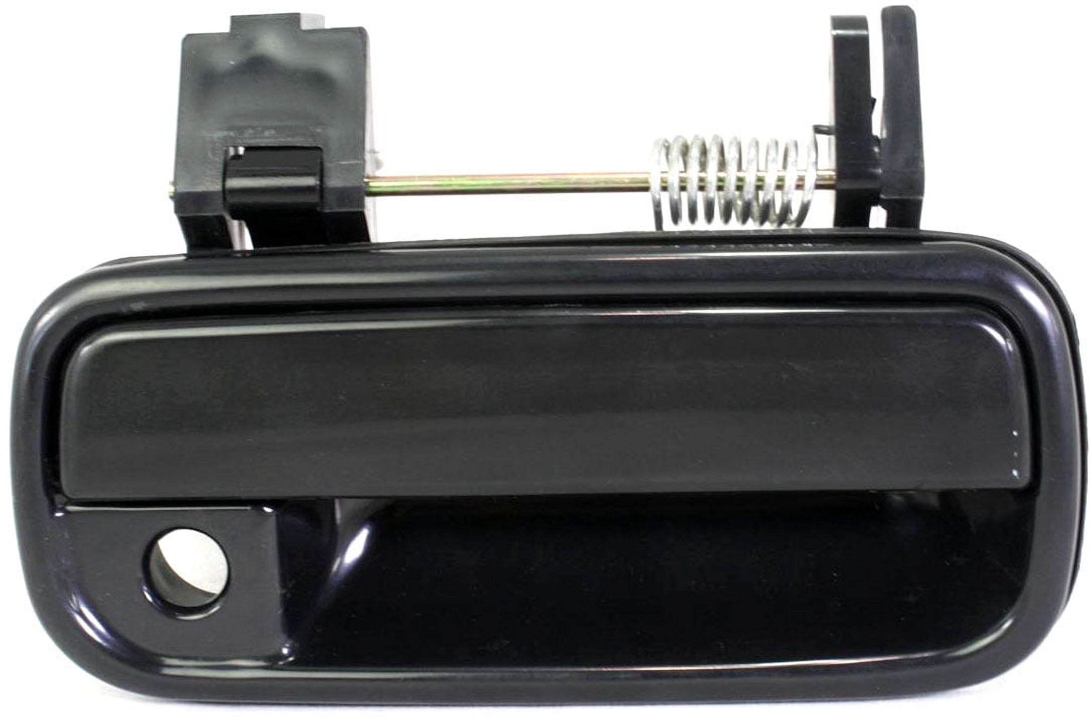 Replacement REPT462157 Exterior Door Handle Compatible with 1990-1995 Toyota 4Runner 1989-1995 Pickup Front, Right Passenger Smooth Black