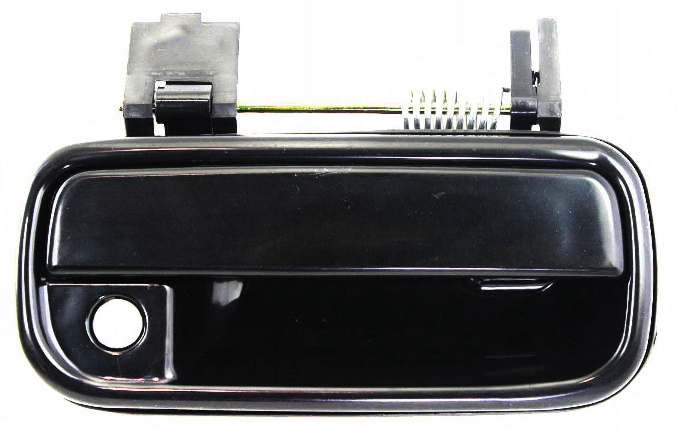 Replacement REPT462387 Exterior Door Handle Compatible with 1999-2002 Toyota 4Runner Front, Right Passenger Smooth Black