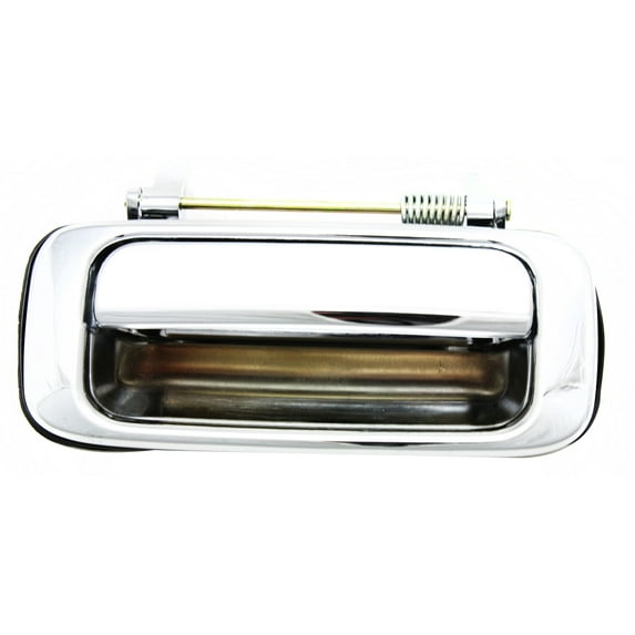 Replacement REPT491331 Exterior Door Handle Compatible with 1991-1997 Toyota Land Cruiser Rear, Right Passenger Chrome
