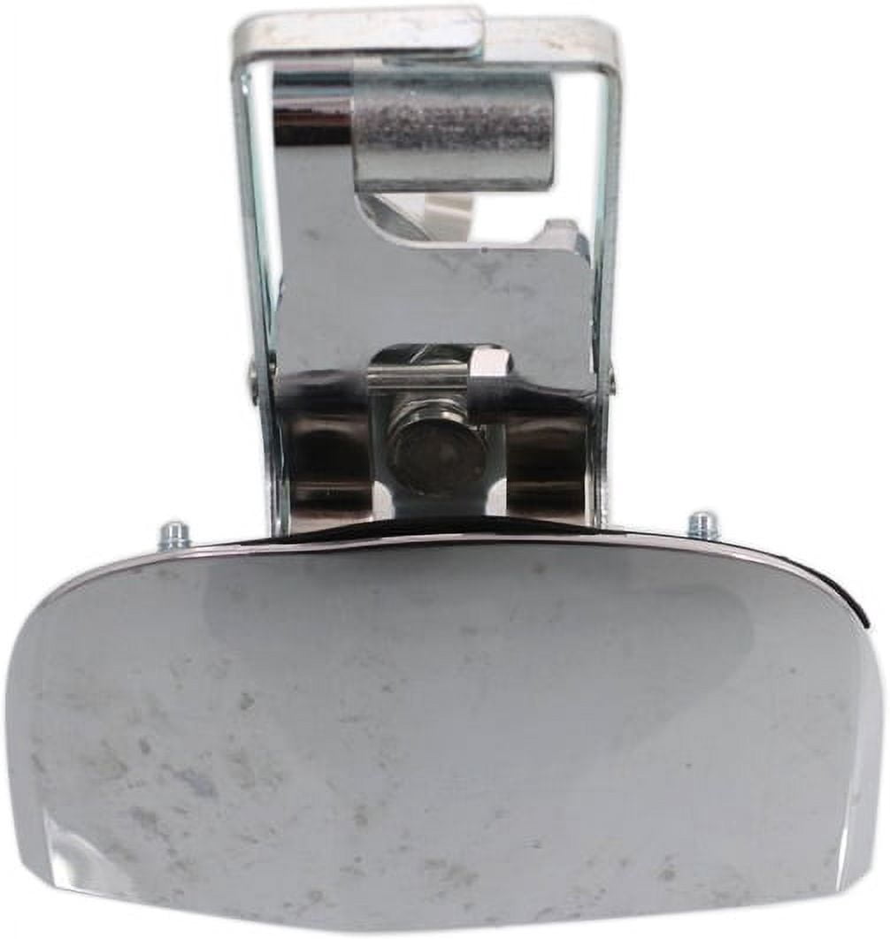 Replacement REPT491339C Exterior Door Handle Compatible with 2007-2018 Toyota Tundra Rear, Right Passenger Chrome