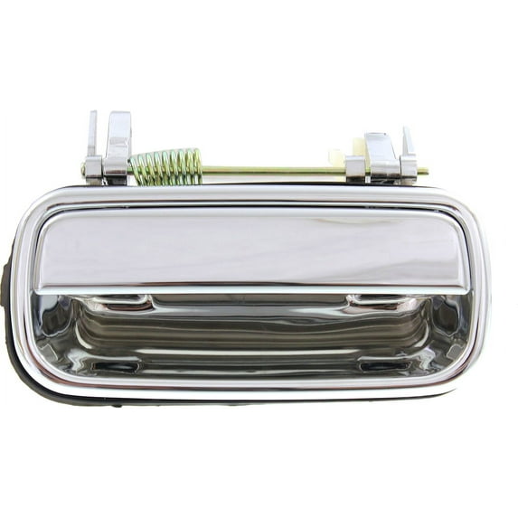 Replacement REPT491370 Exterior Door Handle Compatible with 1998-2002 Toyota 4Runner Rear, Left Driver Chrome