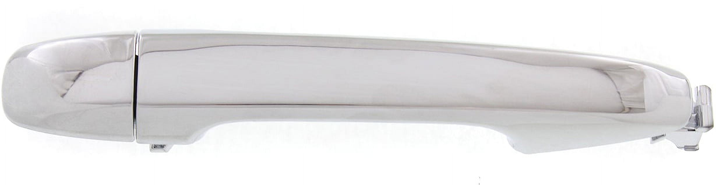 Replacement REPT494721 Exterior Door Handle Compatible with 2011-2017 Toyota Sienna 2012-2015 Subaru Impreza Rear, Left Driver Or Right Passenger Chrome