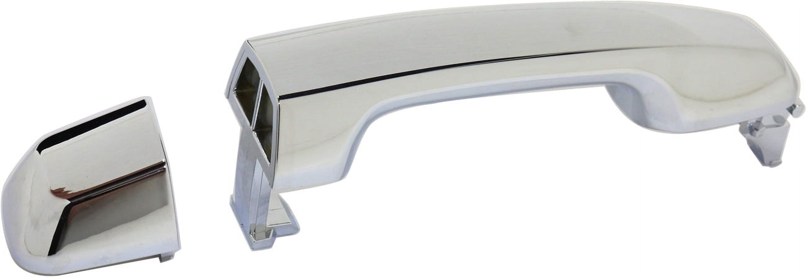 Replacement REPT494727 Exterior Door Handle Compatible with 2010-2020  Toyota 4Runner 2010-2018 Lexus GX460 Rear, Left Driver or Right Passenger  Chrome