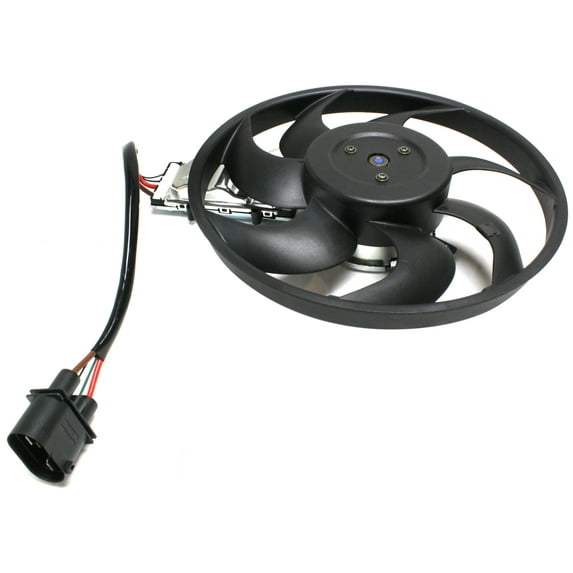 Replacement REPV160903 Cooling Fan Assembly Compatible with 2005-2006, 2008-2010 Porsche Cayenne 2004-2010 Volkswagen Touareg A/C Condenser
