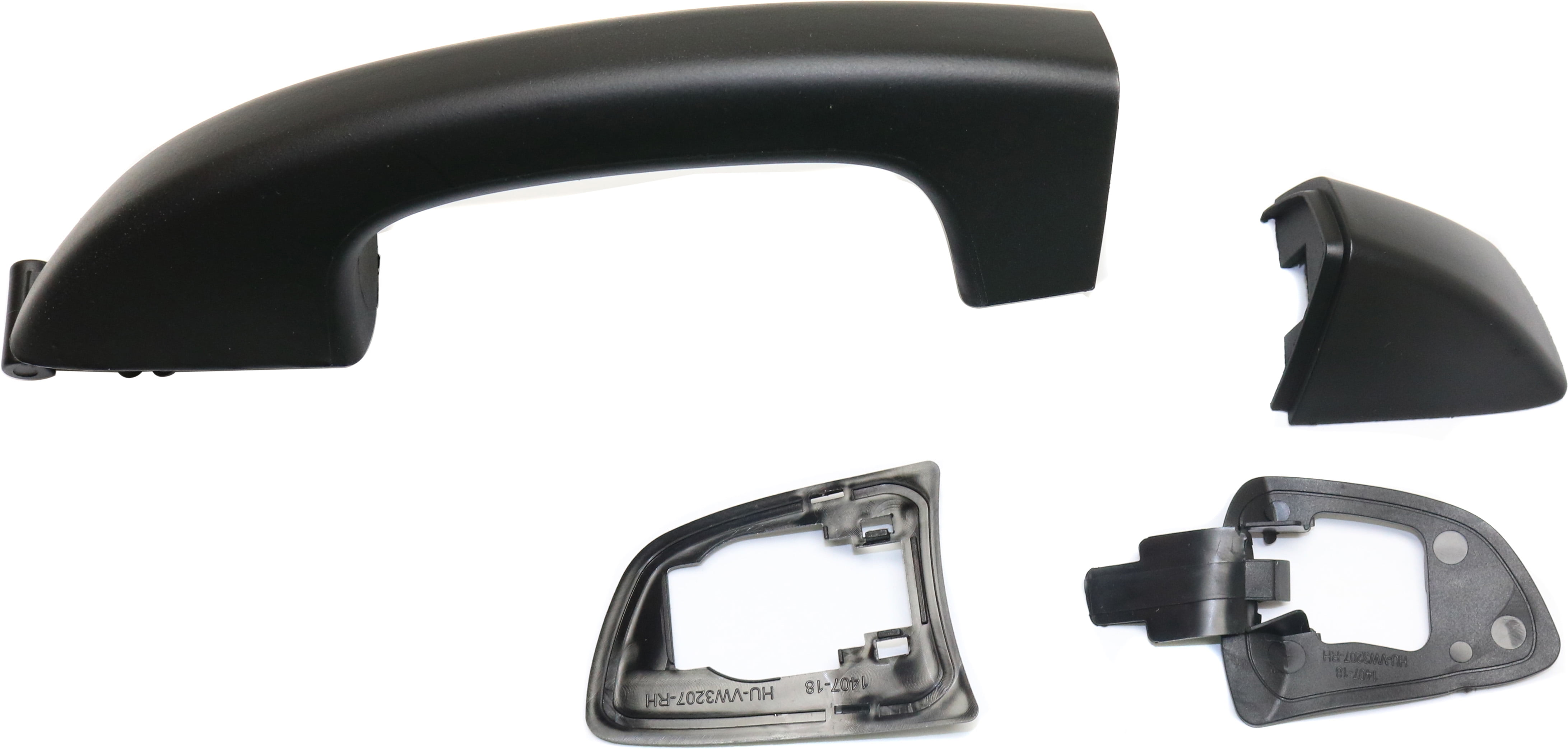 Replacement REPV462153K Exterior Door Handle Compatible with 2010-2014 Volkswagen Golf Front, Right Passenger Primed