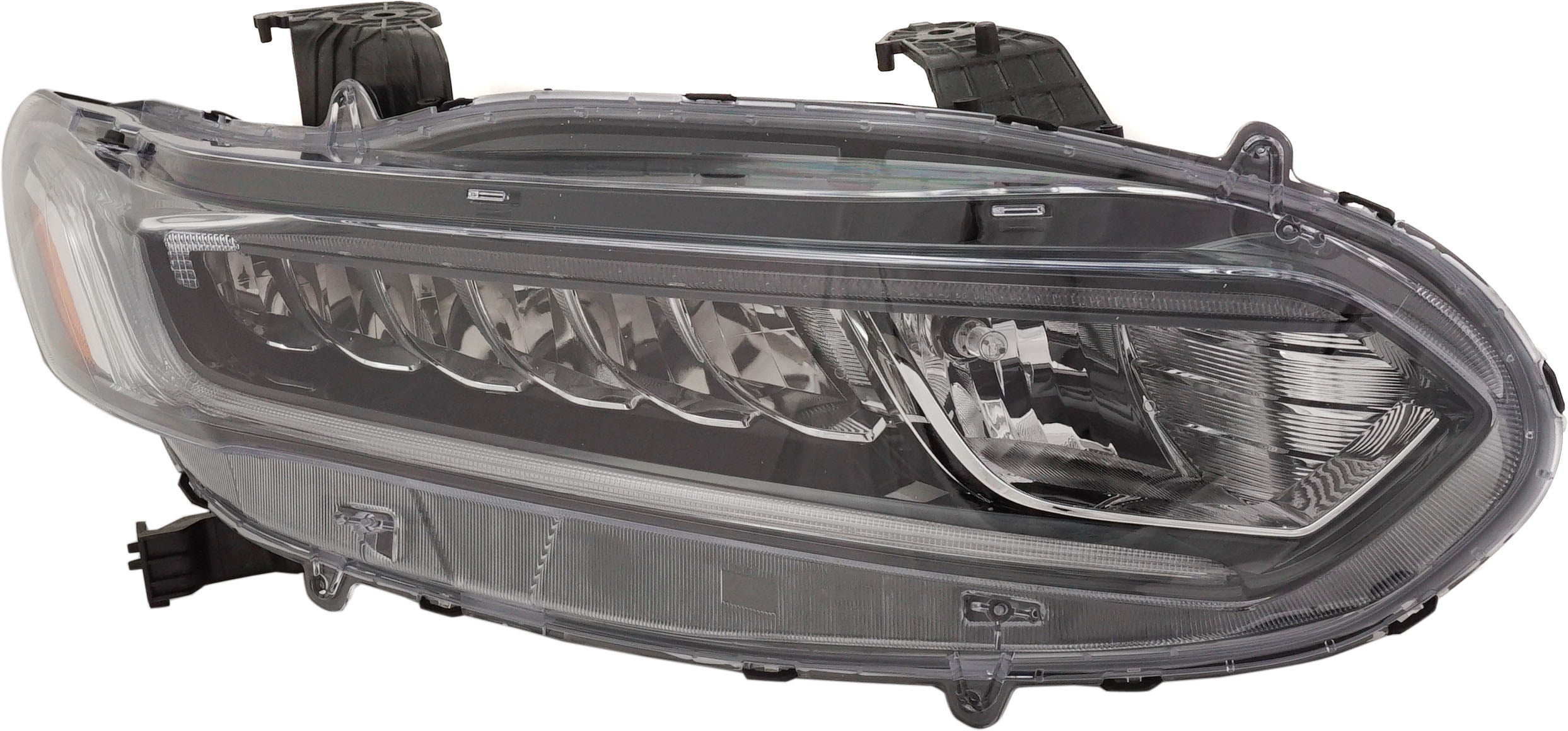 Replacement RH10010057 Headlight Compatible With 2018-2021 Honda Accord Right Passenger Halogen With bulb(s)