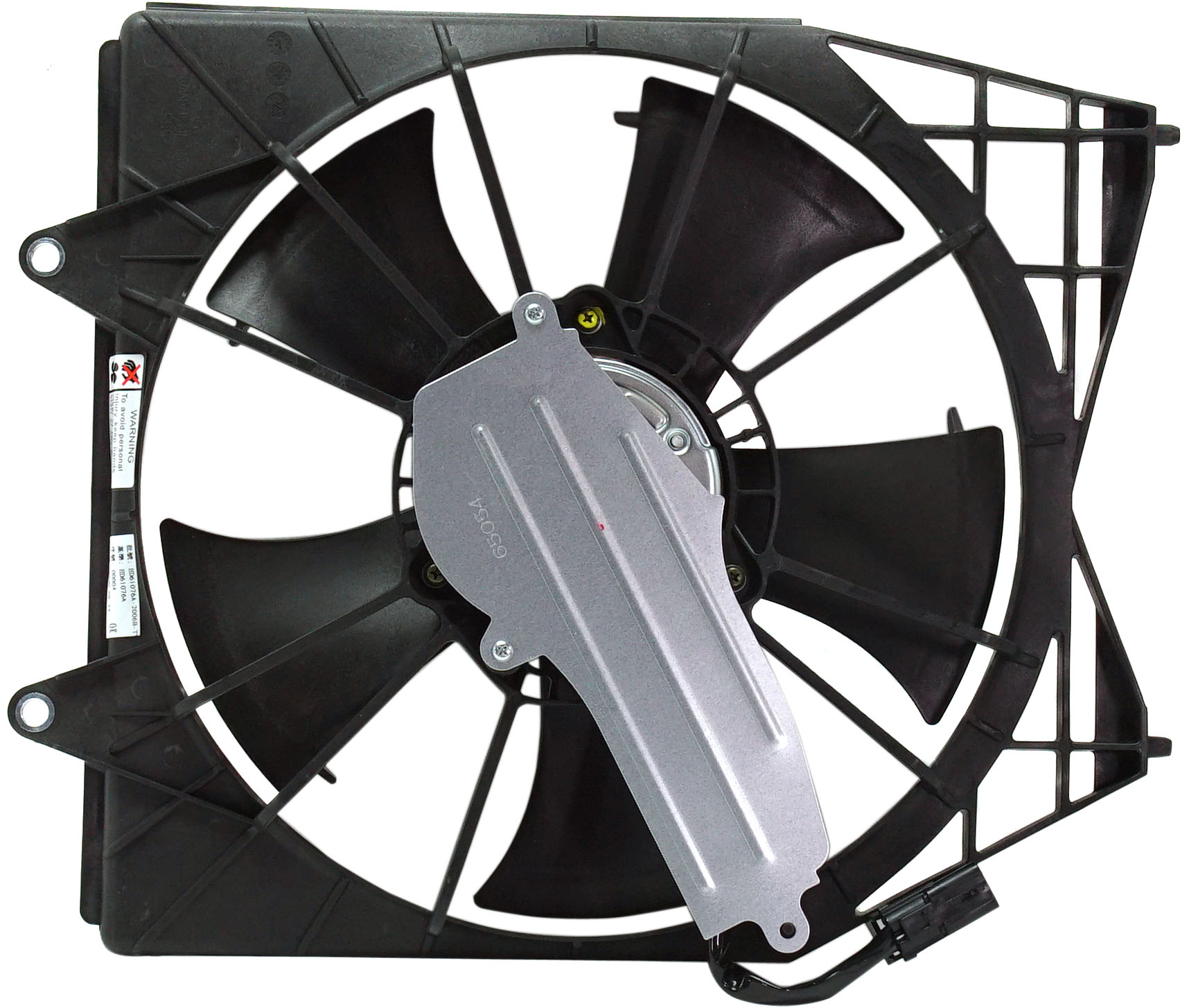Replacement RH19090004 Cooling Fan Assembly Compatible with 2018-2021 Honda Accord A/C Condenser