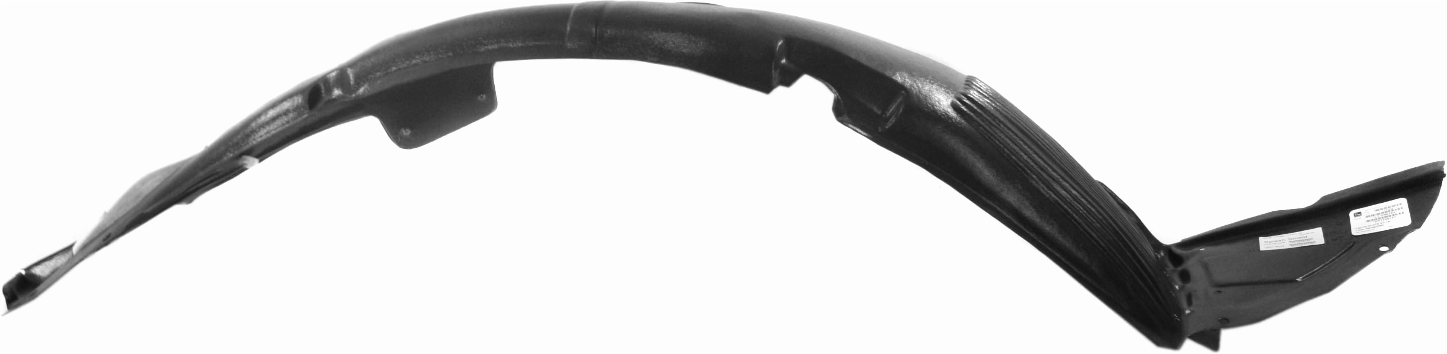 Replacement RH22210003 Fender Liner Compatible with 2016-2017 Hyundai Elantra GT Front, Right Passenger
