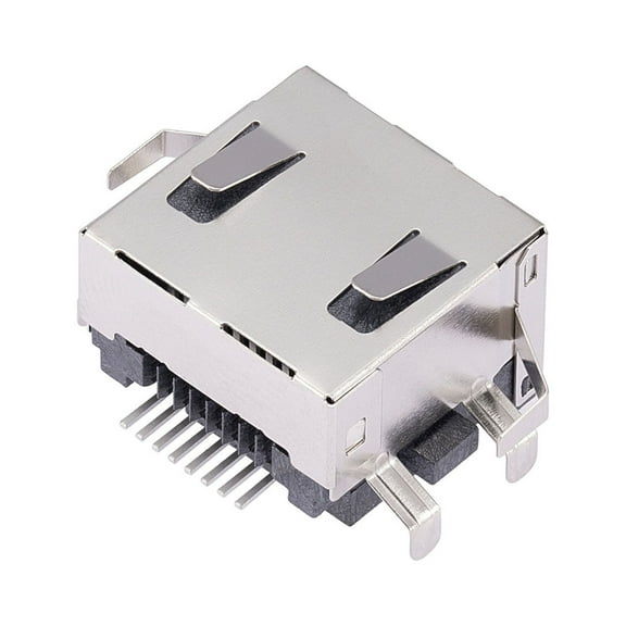 Replacement RJ45 Port Socket for PS5 and PS4 Console, Durable Ethernet Port Jack