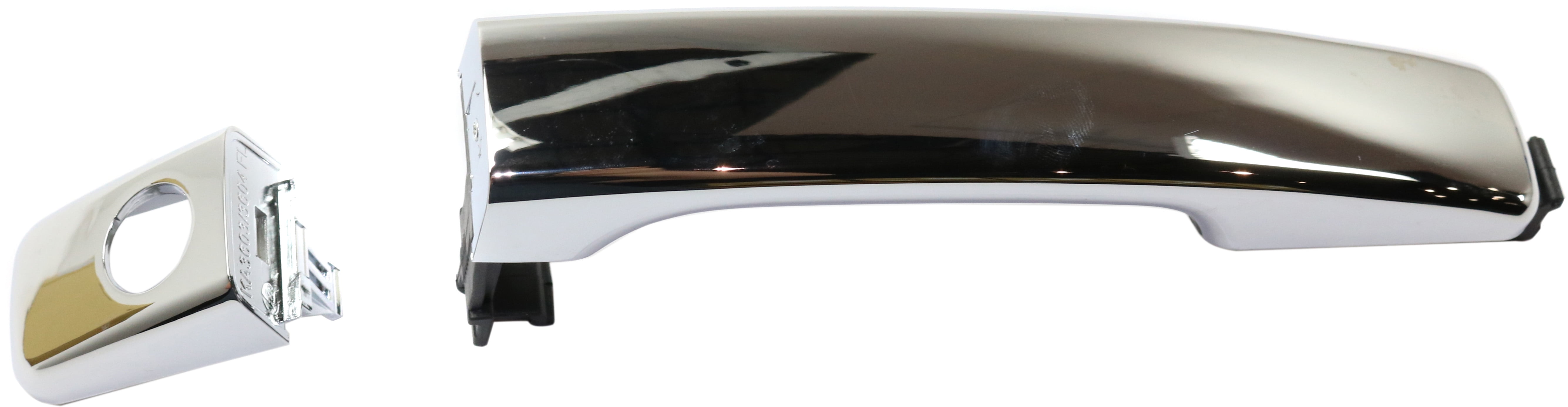 Replacement RK46250002 Exterior Door Handle Compatible with 2014-2019 Kia Soul Front, Left Driver Chrome