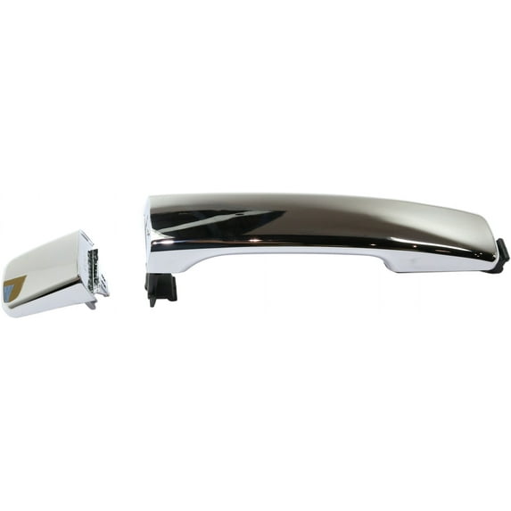 Replacement RK49150001 Exterior Door Handle Compatible with 2014-2019 Kia Soul Rear, Right Passenger Chrome