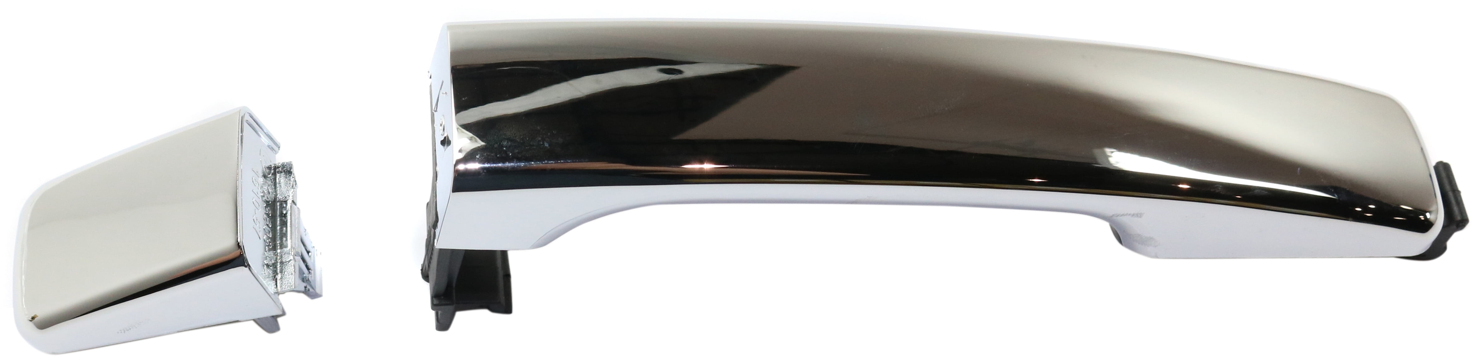 Replacement RK49150002 Exterior Door Handle Compatible with 2014-2019 Kia Soul Rear, Left Driver Chrome