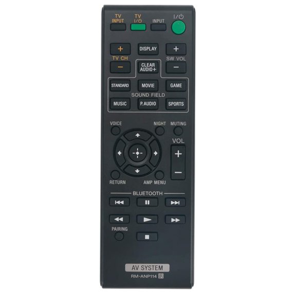 Replacement RM-ANP114 New Replace Remote fit for Sound Bar System SA-WCT770 SAWCT370 SACT370 SACT770 SAWCT770 HT-CT770 HT-CT370 HTCT770 HTCT370