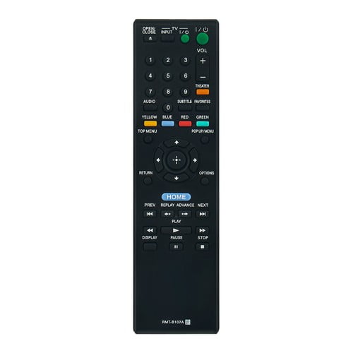 Replacement RMT-B107A Remote for Blu-ray DVD Player BDP-BX37 BDP-S270 BDP-S470 BDP-S480 BDP-S490 BDP-S550 BDP-S560